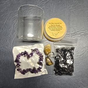 Capricorn Crystal Zodiac Jar Kit